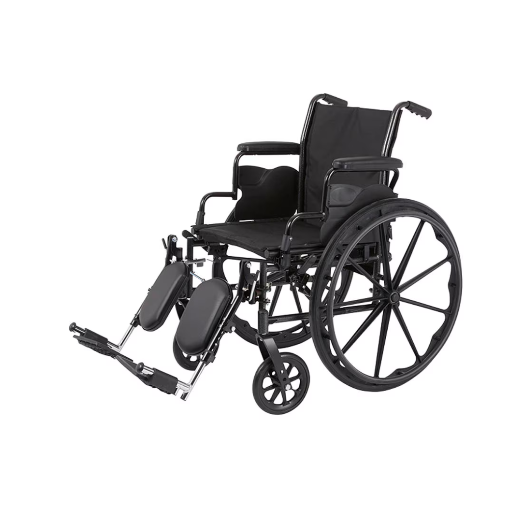 Rhythm Cadence K3 Wheelchair - Folding & Portable with elevating legrests